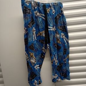 18W-20W, 2X Star Wars Blue Pajama Pants